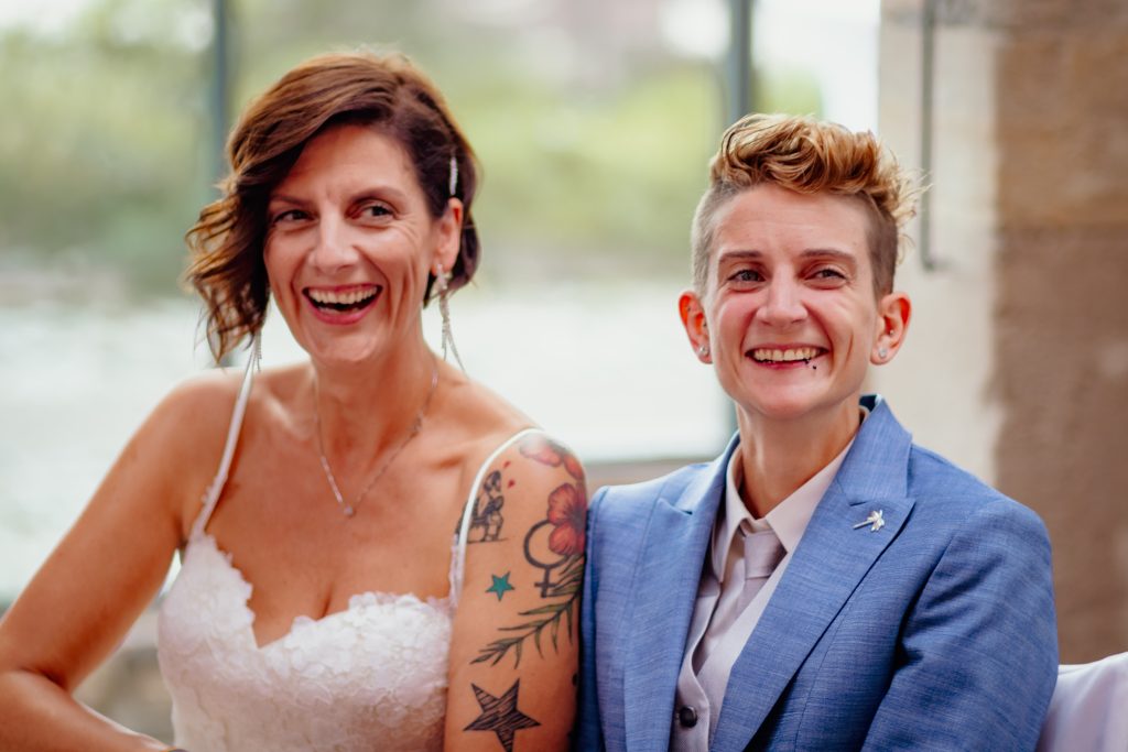 LGBTQ Hochzeitspaar